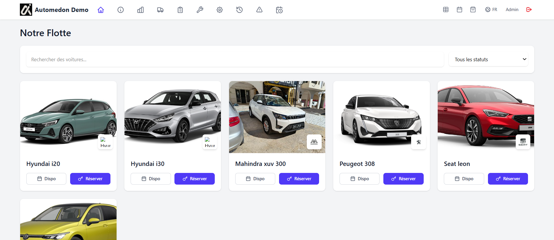 Automedon Fleet Management